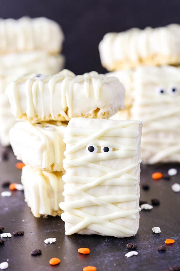 Mummy Rice Krispie Treats