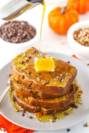 Pumpkin Bread French Toast | The Ultimate Fall Breakfast Idea