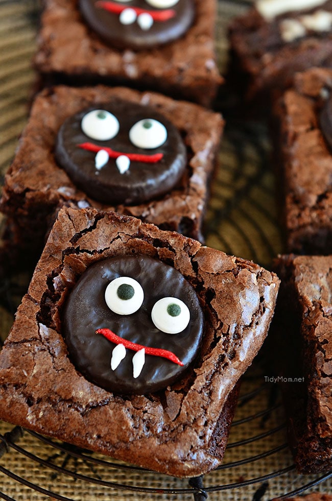 mint vampire brownies