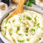 BEST Garlic Mashed Potatoes Recipe | Steakhouse Style Potatoes