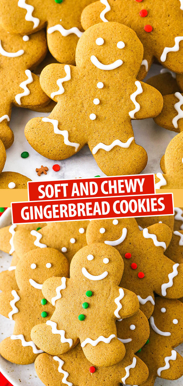 Decorated Gingerbread Men cookies