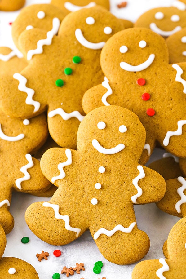 soft and chewy Gingerbread Cookies