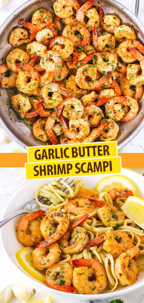 Garlic Butter Shrimp Scampi Recipe | Life, Love and Sugar