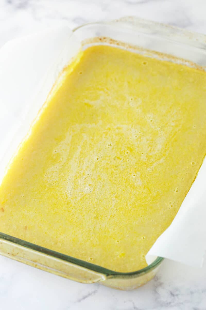 Easily the best homemade lemon bars ever! Perfectly sweet and tart, with a buttery cookie crust and creamy, crack-free lemon curd filling. completely cooled lemon bars in pan before adding powdered sugar