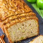 A Sliced Loaf of Cinnamon Apple Bread