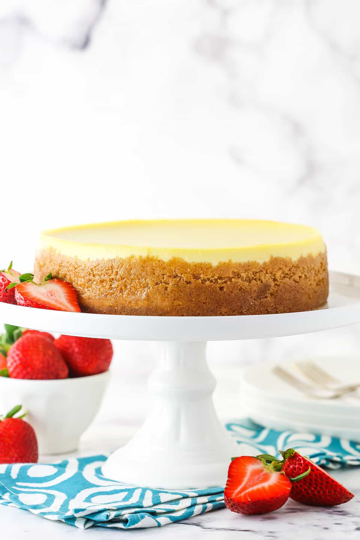 Guide to Adjusting Cheesecake Sizes - Life Love and Sugar