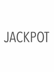 A Plain White Background Behind Gray Text That Says "Jackpot"