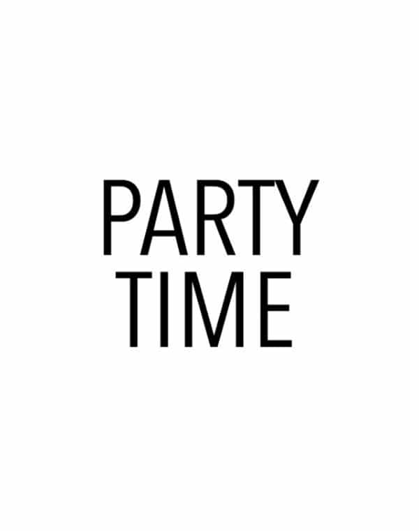 Good news from my hysteroscopy means it's party time!