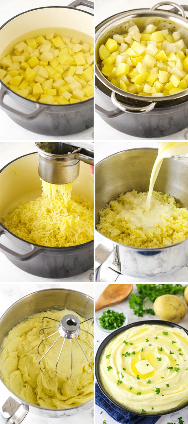 steps for making mashed potatoes