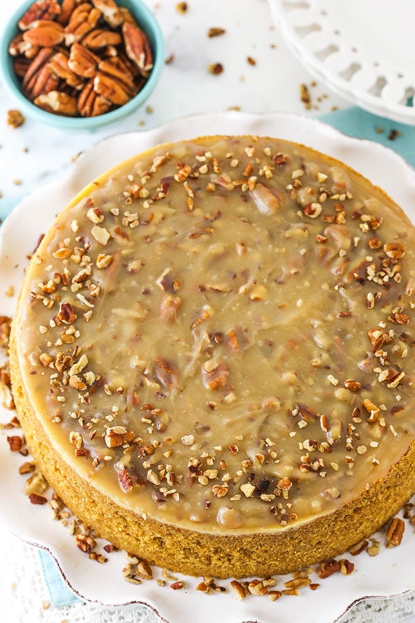 Pecan Praline Cheesecake Life Love and Sugar