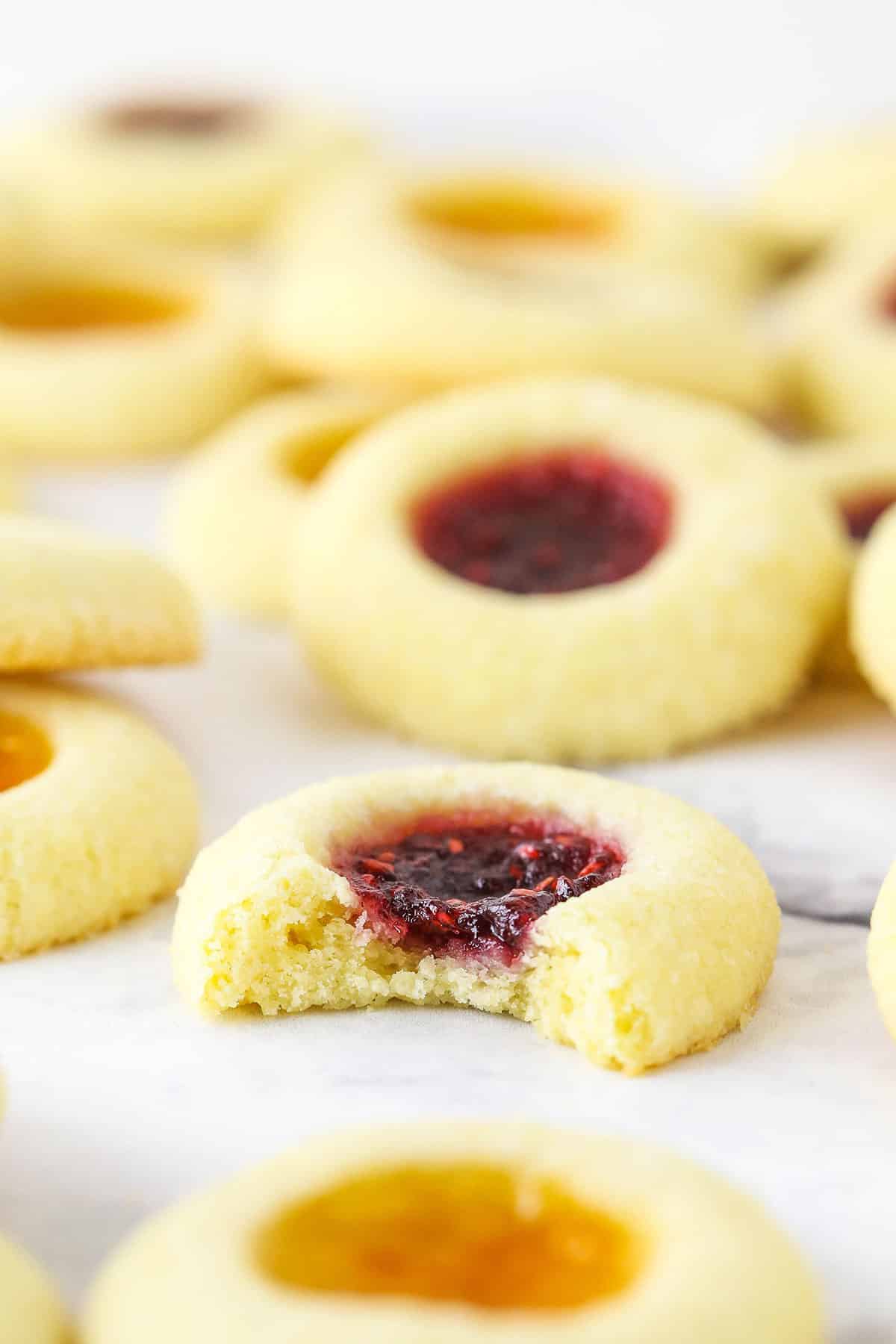 Soft Cookies with a Fresh Jam Filling