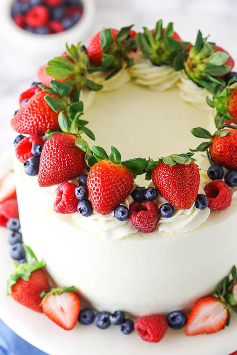 Fluffy Berry Chantilly Cake The Best Fruit Layer Cake Recipe