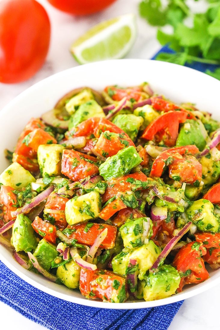 Simple Guacamole with Homemade Tortilla Chips