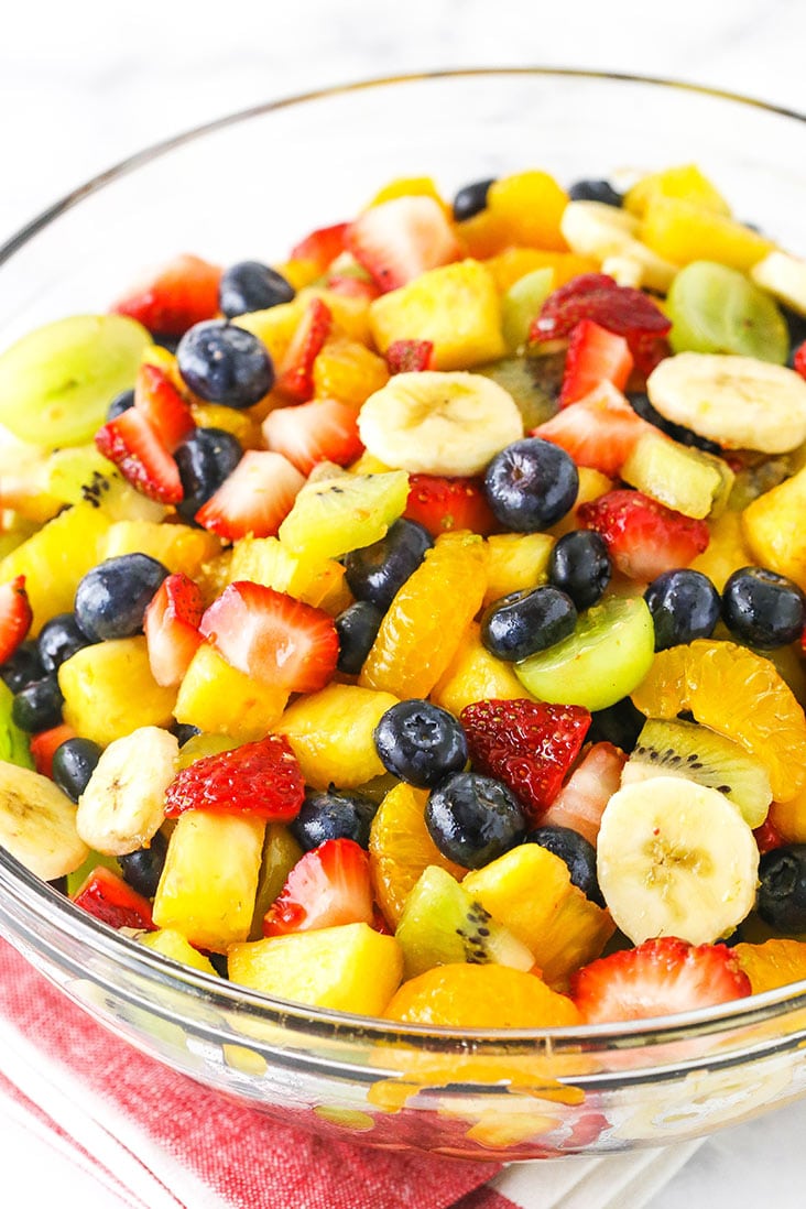 Easy Fruit Salad - Life Love and Sugar