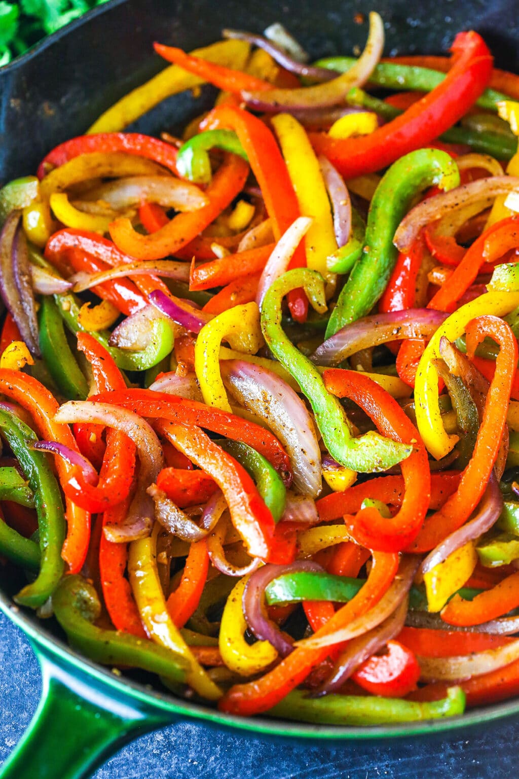 Quick & Easy Fajita Veggies l Life Love and Sugar