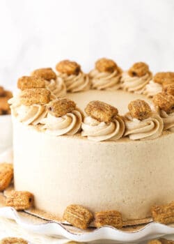 churro cake with churros on it