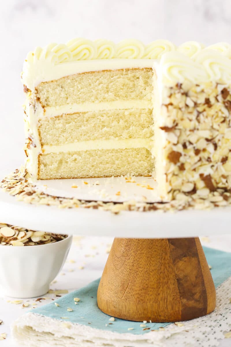 Almond Cream Cake Life Love and Sugar