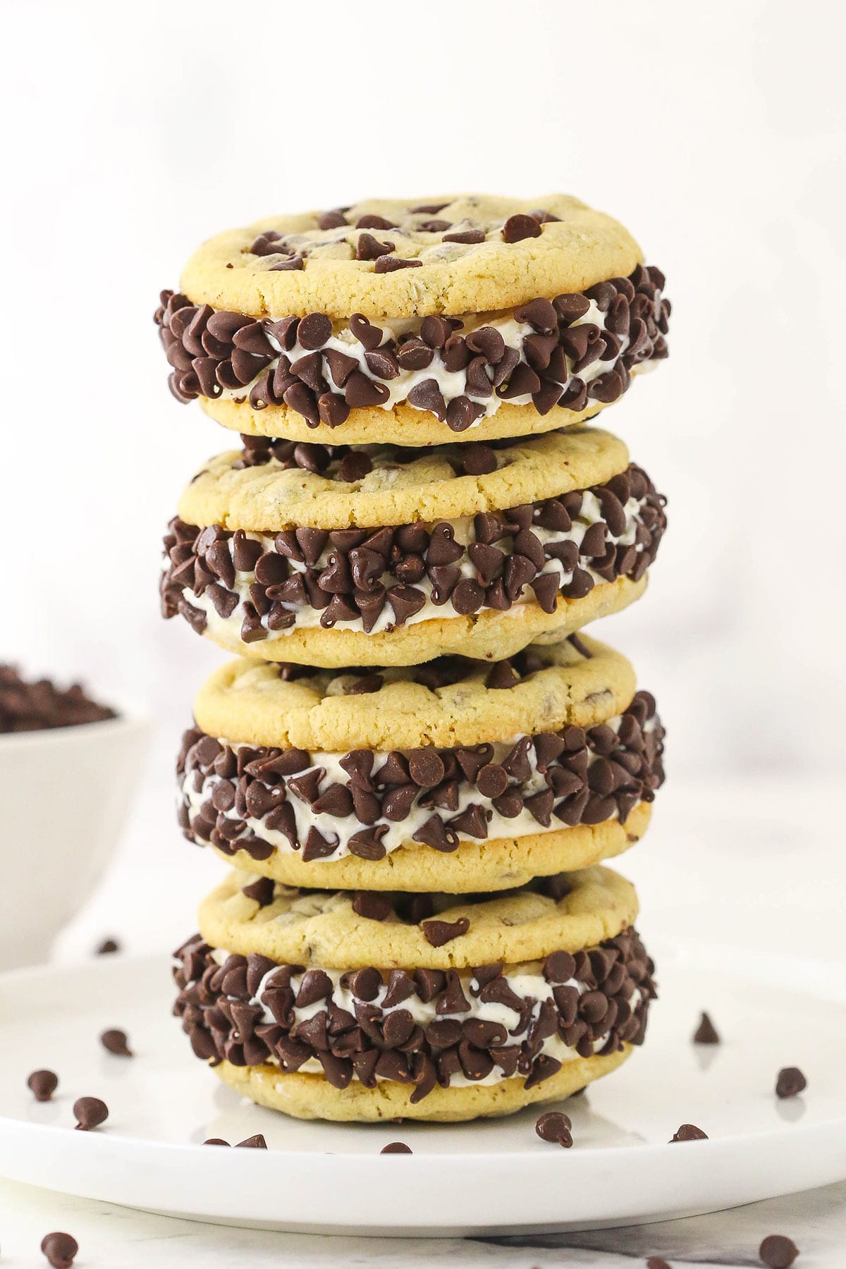 Cookie Ice Cream Sandwiches (Like A Chipwich!) - Sally's Baking Addiction