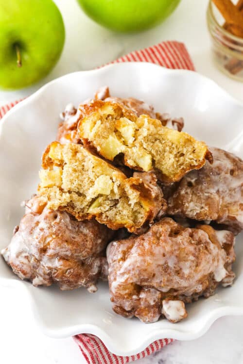 Easy Apple Fritters Life Love & Sugar