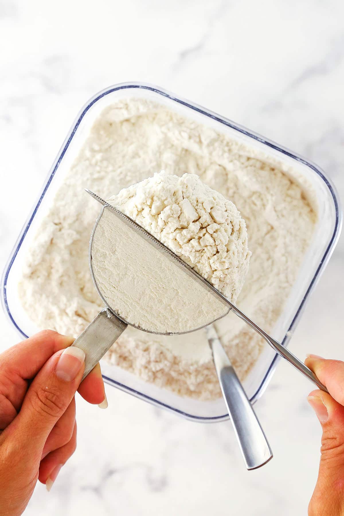 How to Measure Flour - The Baker Chick