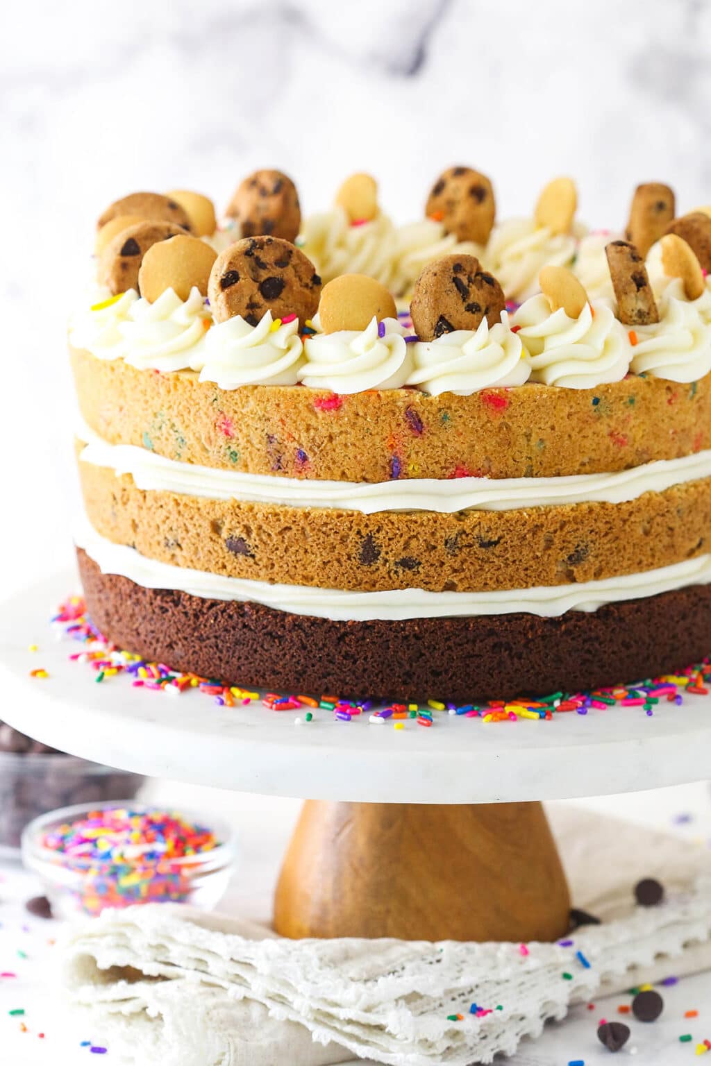 The Ultimate Cookie Layer Cake Life Love & Sugar