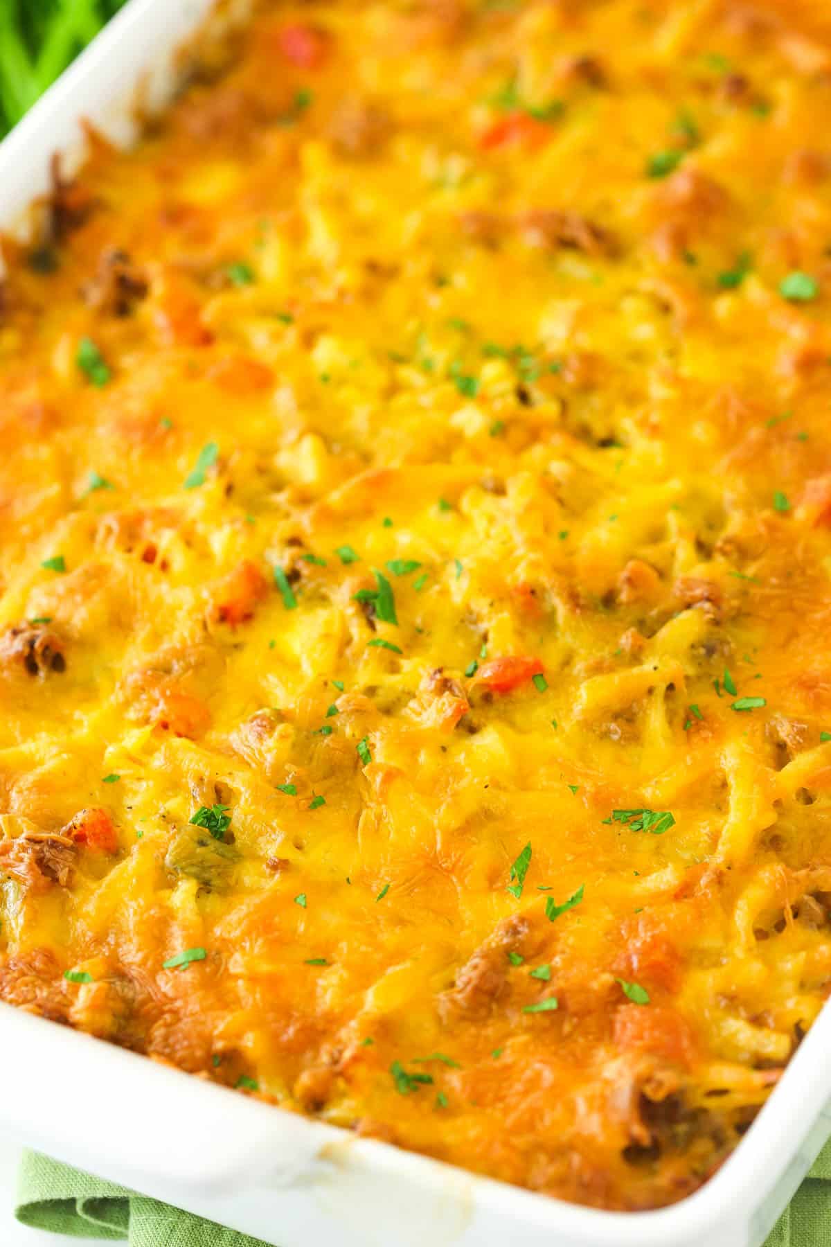 Easy Hashbrown Breakfast Casserole Baked hasbrown breakfast casserole