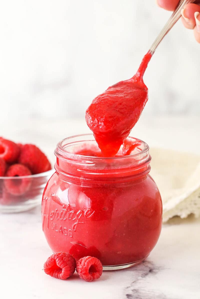 Raspberry Filling for Cake Recipe Life Love & Sugar