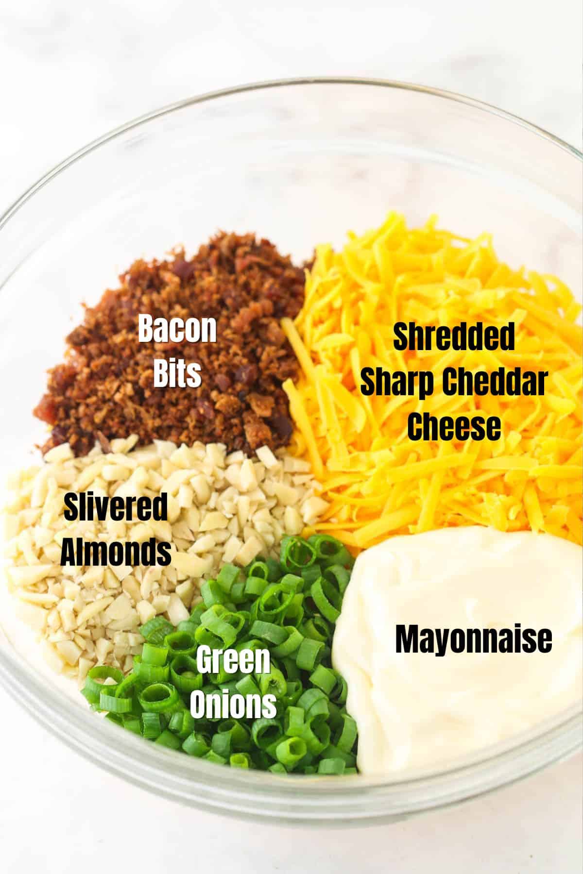 Ingredients for Million Dollar Dip.