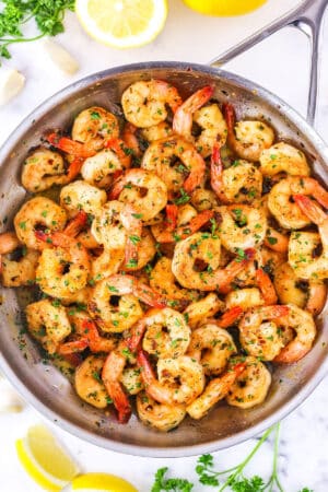 Garlic Butter Shrimp Scampi Recipe | Life, Love and Sugar