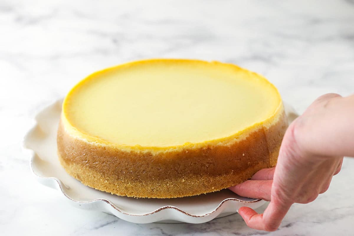 How to Remove Cheesecake from Springform Pan - Life Love and Sugar