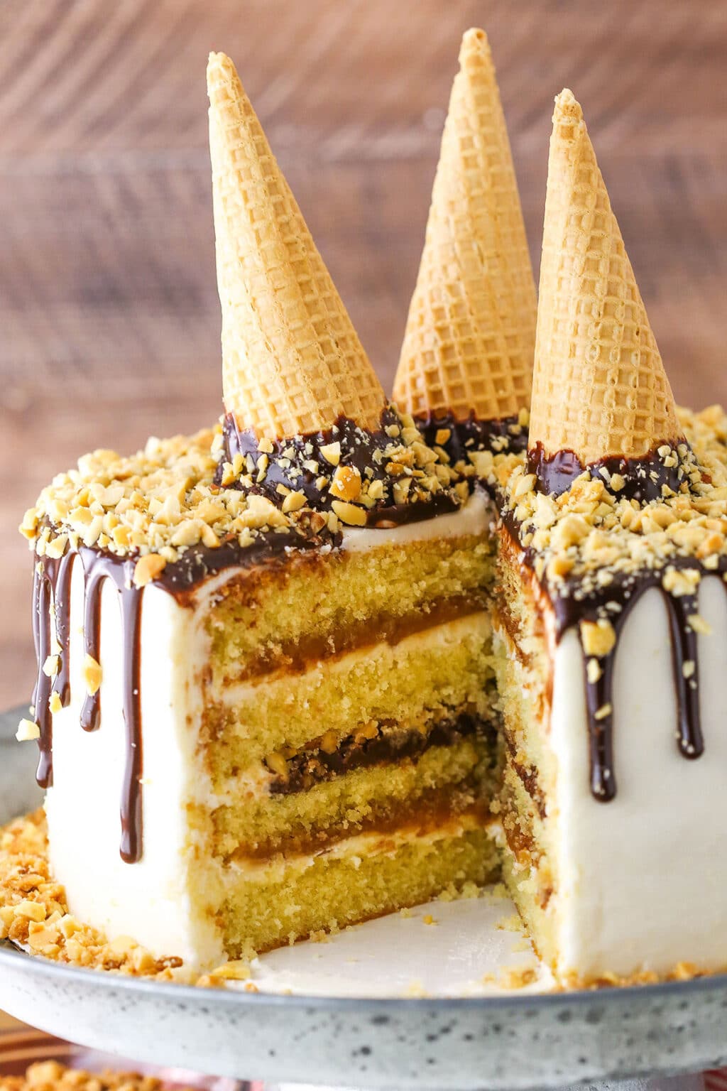 Drumstick Layer Cake Incredible Homemade Layer Cake Recipe