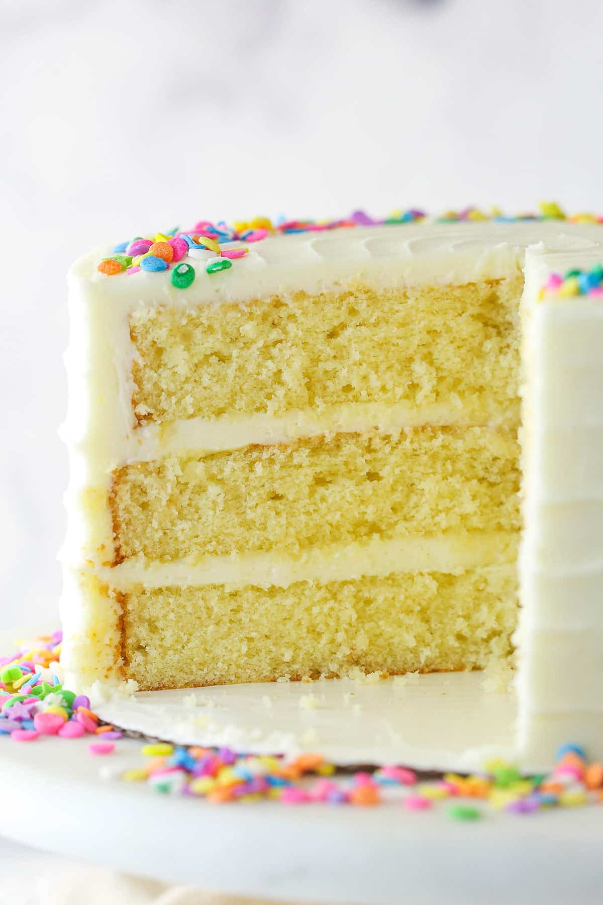 Vanilla Bean Cake Recipe from Scratch 3 - Cake Decorating Tutorials