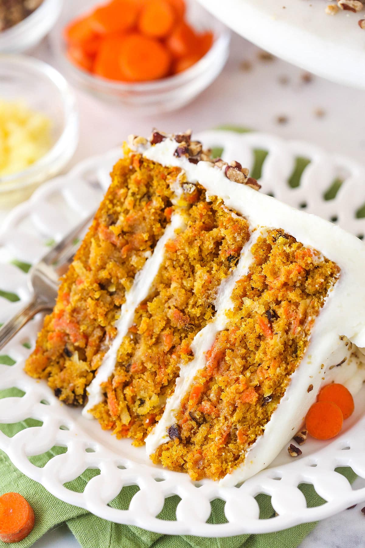 The BEST Carrot Cake Recipe - Super Moist & Loaded With Tasty Mix-Ins