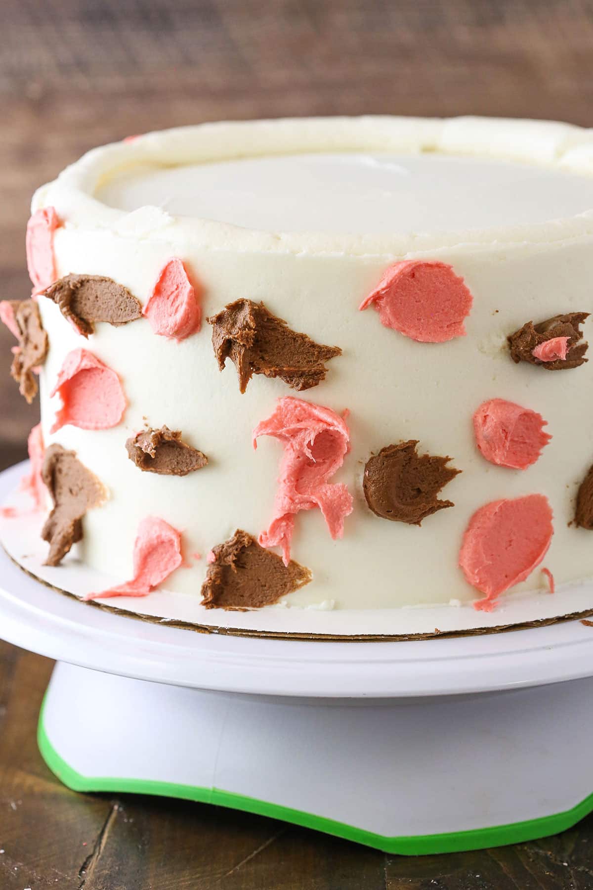 Making a Cranberry Fudge Layer Cake