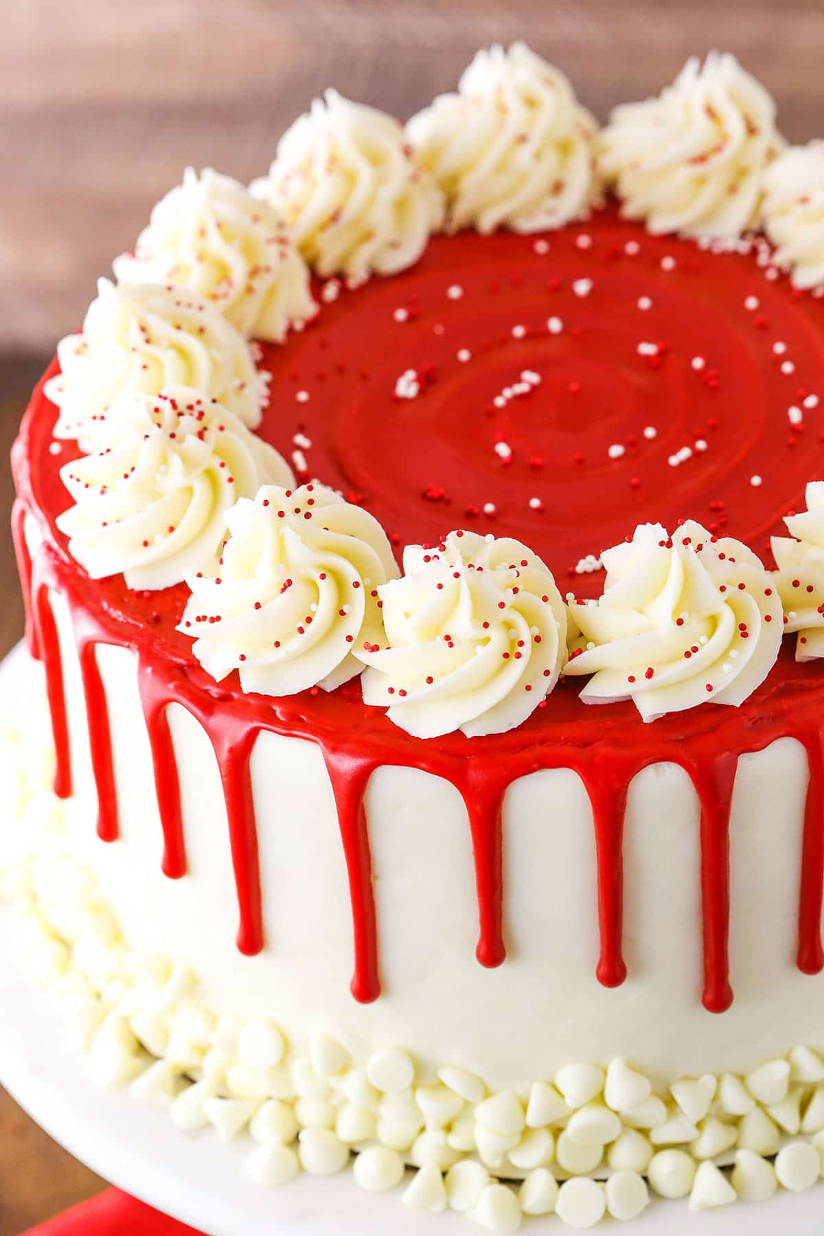 Classic Red Velvet Cake With Cream Cheese (Video Recipe)