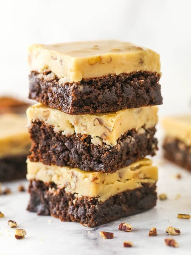 Praline Pecan Brownies