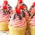 Strawberry Sundae Cupcakes