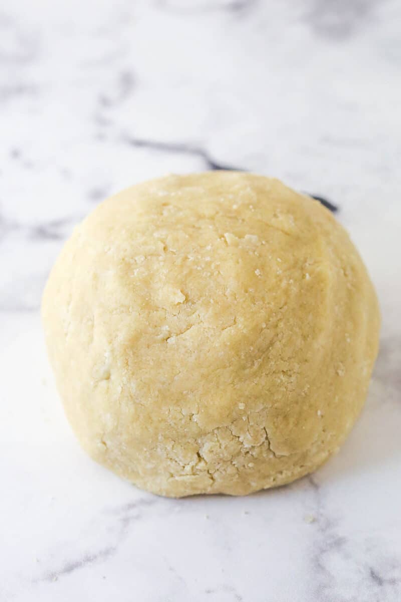 A ball of scone dough.