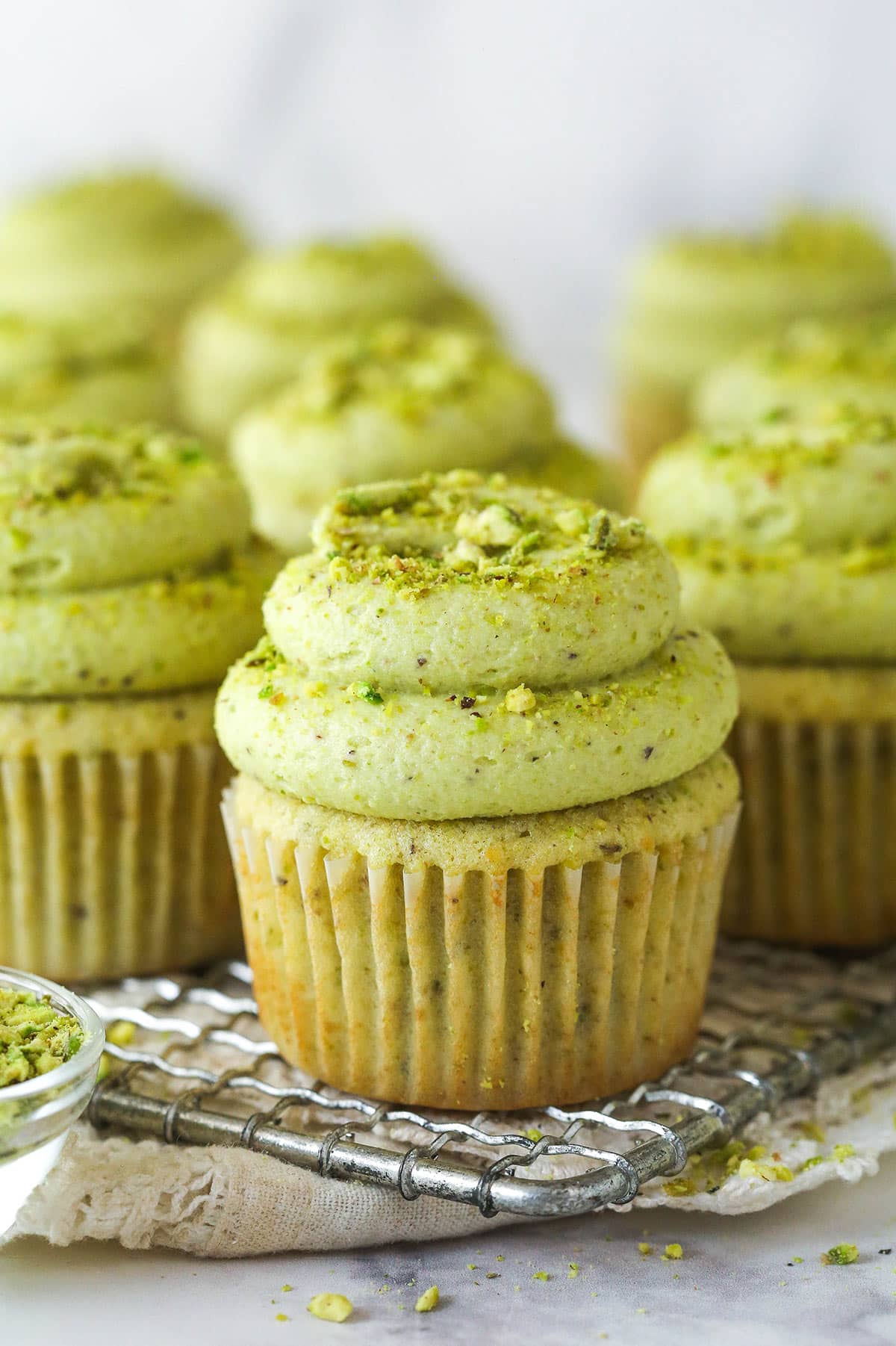 Best Pistachio Cupcakes - Made with Real Pistachios!