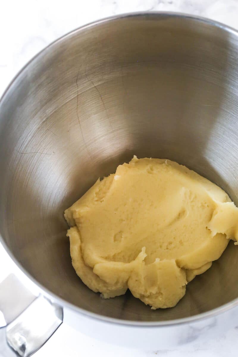 Turn 6 ingredients into the perfect choux pastry base for eclairs, cream puffs, and more with these expert tips. Choux pastry in a mixing bowl