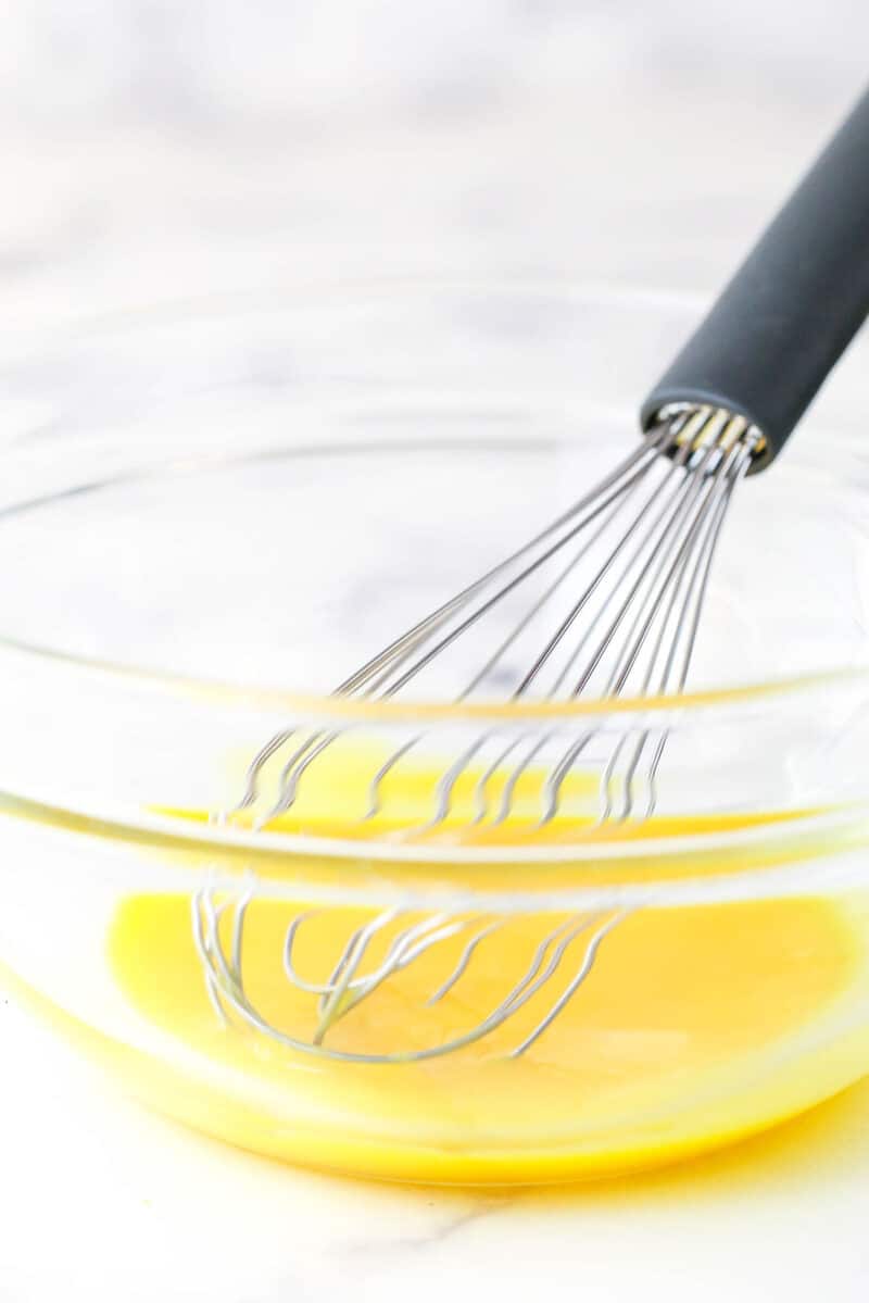 Thick, smooth, and creamy, this chocolate pastry cream (aka chocolate crème pâtissière) can be used in cakes, pastries, and other desserts. Whisking egg yolks in a bowl